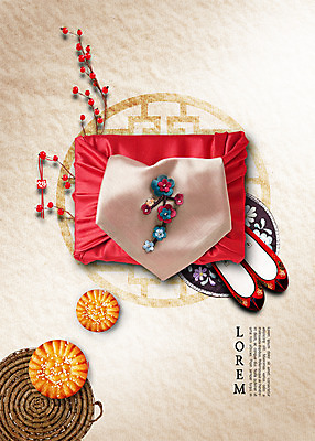 PSD 편집 편집이미지 한국전통 열매 음식 근하신년 선물 사람없음 나뭇가지 보자기 고무신 자수 약과 새해선물 이미지편집 나무 식물 전통 신발 새해 한국 전통음식 파일형식 천_직물 명절선물