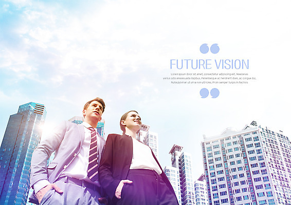 PSD 서양인 구름 편집 편집이미지 응시 여자 남자 하늘 미래 빌딩 상반신 20대 성인 두명 비즈니스맨 비즈니스우먼 비전 성인만 이미지편집 자연요소 외국인 시선 컨셉 비즈니스 사람 청년 건물 직장인 파일형식