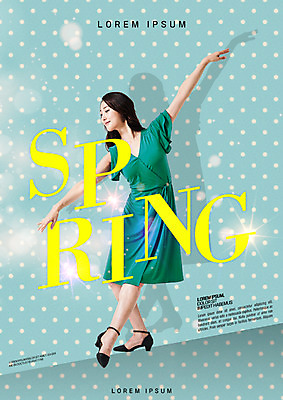 전신 PSD 편집 편집이미지 여자 한명 서기 이벤트 20대 세일 봄 한국인 춤 이미지편집 1 계절 모션 문화예술 사람 동양인 청년 파일형식