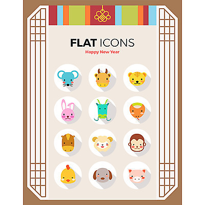 아이콘 캐릭터 동물캐릭터 새해 사람없음 전통무늬 용띠 십이지신 원숭이띠 소띠 토끼띠 닭띠 양띠 돼지띠 뱀띠 호랑이띠 개띠 쥐띠 플랫아이콘 격자 말띠 오색 2D아이콘 AI파일 동물 전통 무늬 용 원숭이 토끼 닭 양 말_동물 돼지 뱀 호랑이 소 개 쥐 파일형식 벡터