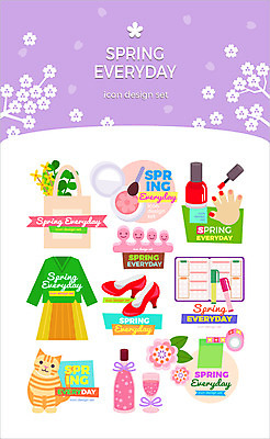 아이콘 한마리 옷 꽃 음료 구두 가방 사람없음 세트 펜 다이어리 고양이 봄 개나리 포스트잇 매니큐어 테이프 아이섀도 2D아이콘 AI파일 식물 1 잡화 계절 신발 포유류 문구용품 반려동물 필기구 사무용품 화장품 메모지 파일형식 벡터