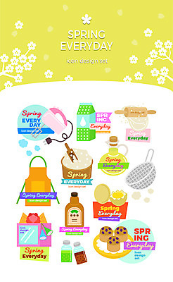 아이콘 선물 사람없음 세트 계란 봄 우유 오일 컵케이크 반죽 밀가루 거품기 시럽 밀대 체반 2D아이콘 AI파일 계절 음식 주방용품 유제품 케이크 알 화장품 가루 파일형식 벡터