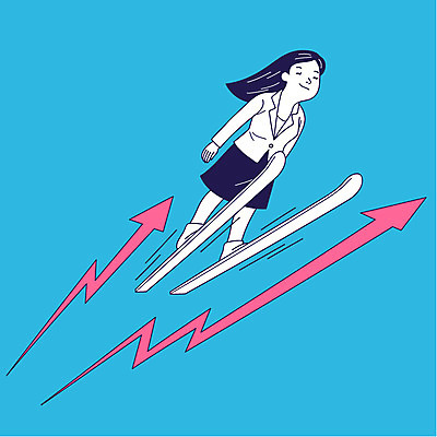 전신 여자 화살표 올림픽 일러스트 동계올림픽 한명 서기 성인 직장인 주가 스키점프 주가상승 국내일러스트 AI파일 직업 1 스포츠 모션 스키 사람 주식 상승 파일형식 벡터