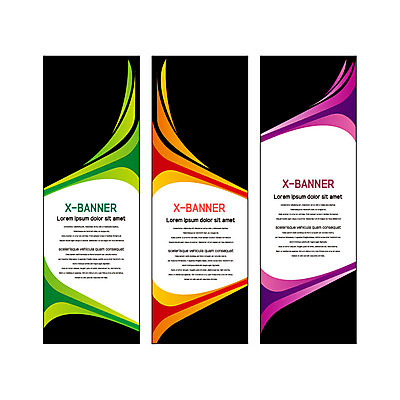 템플릿 배너템플릿 세로배너 무늬 사각프레임 사람없음 현수막 배너세트 엑스배너 AI파일 배너 프레임 세로 세트 사각형 파일형식 벡터