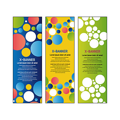 템플릿 배너템플릿 세로배너 무늬 사각프레임 사람없음 컬러풀 현수막 원형 배너세트 엑스배너 AI파일 도형 배너 컬러 프레임 세로 세트 사각형 파일형식 벡터