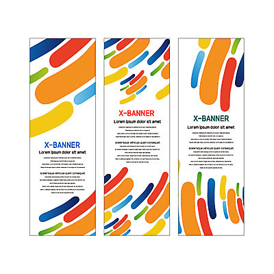 템플릿 배너템플릿 세로배너 무늬 사각프레임 사람없음 컬러풀 현수막 배너세트 엑스배너 AI파일 배너 컬러 프레임 세로 세트 사각형 파일형식 벡터