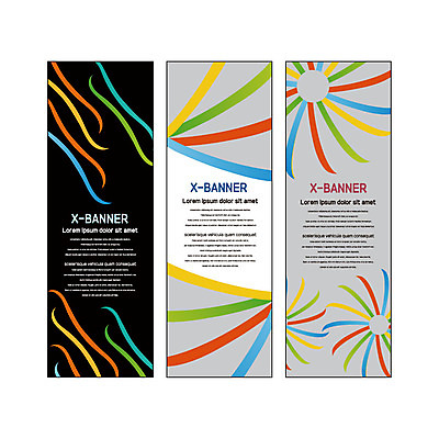템플릿 배너템플릿 세로배너 무늬 곡선 사각프레임 사람없음 컬러풀 현수막 배너세트 엑스배너 AI파일 배너 선 컬러 프레임 세로 세트 사각형 파일형식 벡터