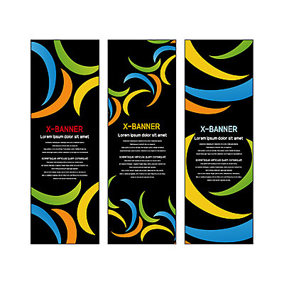 템플릿 배너템플릿 세로배너 무늬 사각프레임 사람없음 현수막 배너세트 엑스배너 AI파일 배너 프레임 세로 세트 사각형 파일형식 벡터