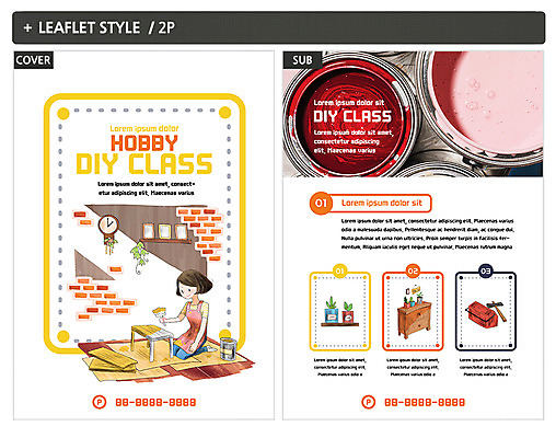 전신 템플릿 여자 ZIP 포스터 리플렛 한명 성인 페인트 공구 책상 전단템플릿 전단 서랍장 DIY 인디자인 INDD 이미지템플릿 1 가구 사람 취미 도구 홍보물 파일형식