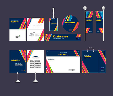 템플릿 배너템플릿 선 이벤트 사람없음 세트 쇼핑백 현수막 엽서 초대장 패키지 사원증 박람회 손부채 기업홍보 소봉투 행사세트 행사템플릿 AI파일 배너 가방 비즈니스 편지봉투 카드_감사 편지 파일형식 벡터
