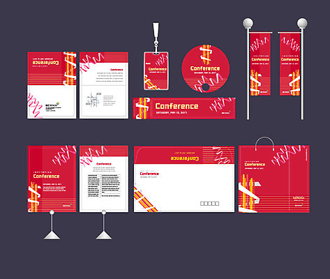 템플릿 배너템플릿 선 곡선 이벤트 사람없음 세트 쇼핑백 현수막 엽서 초대장 패키지 사원증 박람회 손부채 기업홍보 소봉투 행사세트 행사템플릿 AI파일 배너 가방 비즈니스 편지봉투 카드_감사 편지 파일형식 벡터