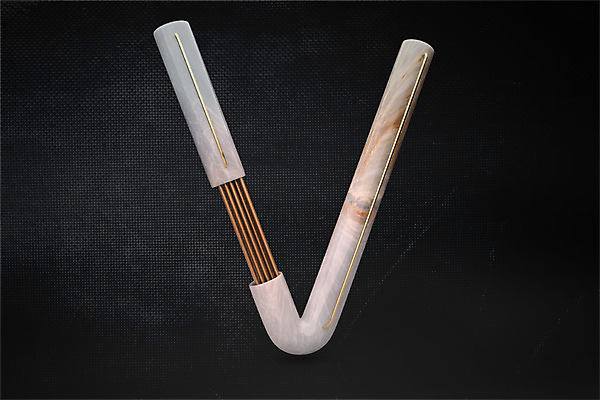 PSD 편집이미지 문자 알파벳 영어 타이포그라피 사람없음 3D소스 3D 디지털합성 V 파이프 편집3D 파일형식