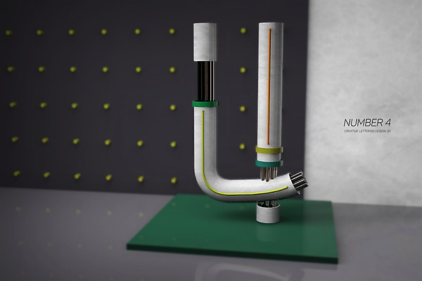 PSD 편집이미지 문자 타이포그라피 사람없음 숫자 3D소스 3D 4 디지털합성 파이프 편집3D 파일형식