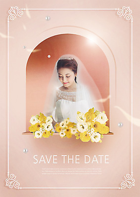 PSD 편집 편집이미지 여자 꽃 신부 웨딩드레스 결혼 한명 상반신 20대 한국인 청첩장 광고편집 이미지편집 식물 1 드레스 카드_감사 사람 동양인 이벤트 청년 파일형식