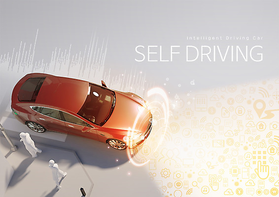 PSD 편집 편집이미지 자동차 스마트라이프 사람 두명 디지털 운전 보행자 신호등 스마트 광고편집 셀프 자동화 4차산업 자율주행 이미지편집 라이프스타일 산업 육상교통 컨셉 모션 파일형식