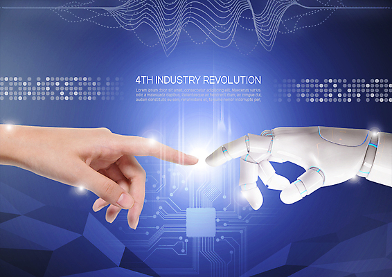 PSD 편집 편집이미지 손 한손 신체부위 디지털 회로판 로봇 반도체 광고편집 로봇산업 로봇팔 4차산업 이미지편집 산업 사람 파일형식