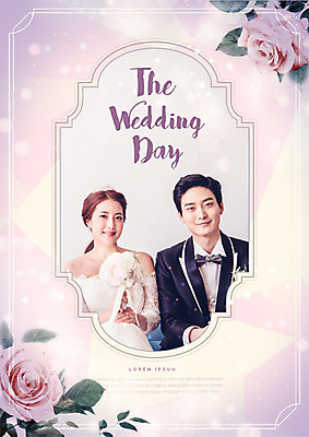 PSD 편집 편집이미지 커플 여자 남자 신부 부케 신랑 결혼 웃음 상반신 20대 두명 장미 한국인 청첩장 광고편집 이미지편집 꽃 꽃다발 관계 카드_감사 표정 사람 동양인 이벤트 청년 파일형식