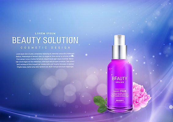 PSD 편집 편집이미지 꽃 나뭇잎 사람없음 뷰티 화장품 광고편집 스킨케어 이미지편집 식물 잎 파일형식