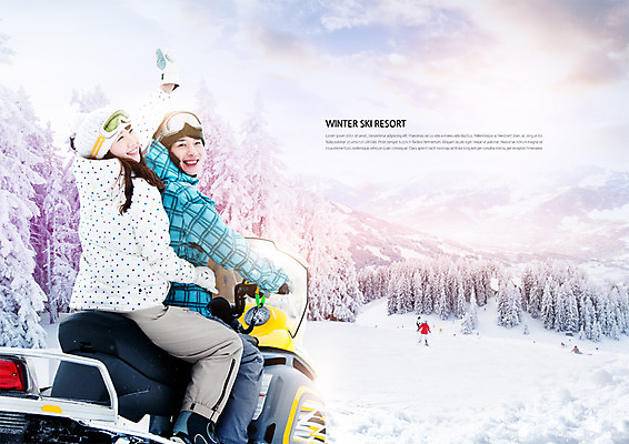 PSD 나무 구름 편집 편집이미지 커플 여자 남자 겨울 하늘 겨울스포츠 스키장 여러명 20대 한국인 눈 광고편집 설상차 성인만 이미지편집 자연요소 식물 계절 스포츠 다수 관계 날씨 사람 동양인 청년 특수차량 파일형식