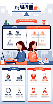우먼라이프 여자 일러스트 성인 취미 두명 운동 연필 인포그래픽 업무 비즈니스우먼 균형 영화 워라밸 국내일러스트 AI파일 라이프스타일 비즈니스 문화예술 학용품 건강 사람 필기구 작업 직장인 신조어 파일형식 벡터