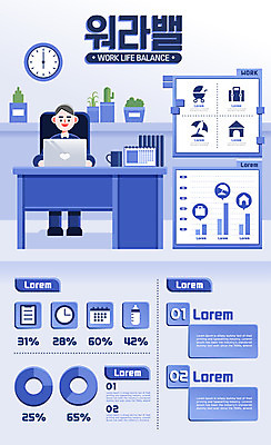 남자 시계 맨라이프 일러스트 그래프 한명 성인 노트북 사무실 인포그래픽 육아 달력 업무 비즈니스맨 젖병 균형 책상 워라밸 국내일러스트 AI파일 1 라이프스타일 가구 비즈니스 사람 전자제품 아기용품 작업 직장인 신조어 파일형식 벡터