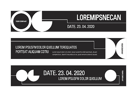 도형 템플릿 배너템플릿 가로배너 사각프레임 사람없음 사각형 현수막 원형 배너세트 AI파일 배너 프레임 가로 세트 파일형식 벡터