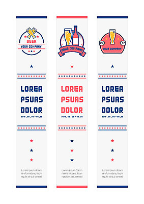 템플릿 배너템플릿 세로배너 사각프레임 맥주 사람없음 사각형 현수막 맥주축제 배너세트 AI파일 도형 배너 프레임 주류 세로 세트 축제 파일형식 벡터