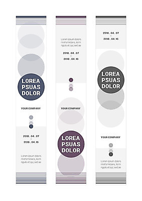 도형 템플릿 배너템플릿 세로배너 사각프레임 사람없음 사각형 현수막 원형 배너세트 AI파일 배너 프레임 세로 세트 파일형식 벡터