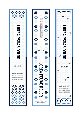 도형 템플릿 배너템플릿 세로배너 사각프레임 사람없음 사각형 현수막 배너세트 AI파일 배너 프레임 세로 세트 파일형식 벡터