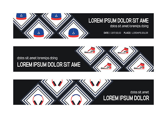 도형 템플릿 모자 배너템플릿 가로배너 운동화 사각프레임 사람없음 사각형 헤드폰 현수막 배너세트 AI파일 배너 잡화 음향기기 신발 프레임 가로 세트 파일형식 벡터