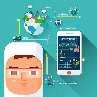 남자 선 인터넷 일러스트 주택 정보기술 한명 상반신 성인 전자제품 스마트폰 새싹 환경 그린에너지 집열판 사물인터넷 4차산업 국내일러스트 AI파일 식물 1 산업 기술 사람 건물 핸드폰 스마트기기 에너지 태양에너지 파일형식 벡터