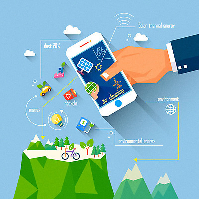 손 선 인터넷 일러스트 산 정보기술 신체부위 전자제품 그린에너지 풍력에너지 전기에너지 에코 태양에너지 집열판 사물인터넷 4차산업 그린슈머 국내일러스트 AI파일 산업 기술 사람 환경 에너지 파일형식 벡터