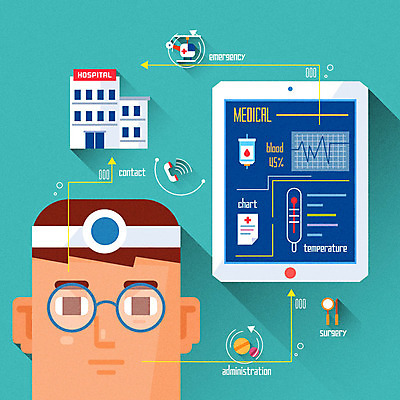 남자 선 인터넷 의자 일러스트 의학 병원 정보기술 한명 상반신 성인 전자제품 의사 혈액 온도계 체온계 전화기 사물인터넷 4차산업 국내일러스트 AI파일 1 산업 가구 기술 사람 의료진 파일형식 벡터
