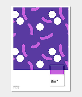 도형 컬러 무늬 패턴 일러스트 사람없음 보라색 원형 기하학 울트라바이올렛 국내일러스트 AI파일 파일형식 벡터 트랜드컬러