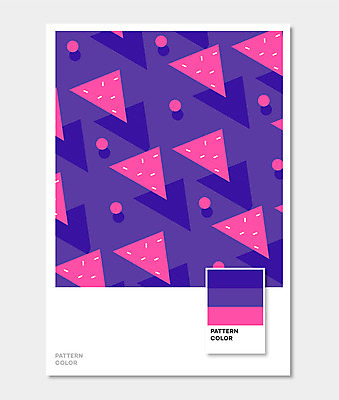 도형 컬러 무늬 패턴 일러스트 사람없음 보라색 원형 삼각형 기하학 울트라바이올렛 국내일러스트 AI파일 파일형식 벡터 트랜드컬러