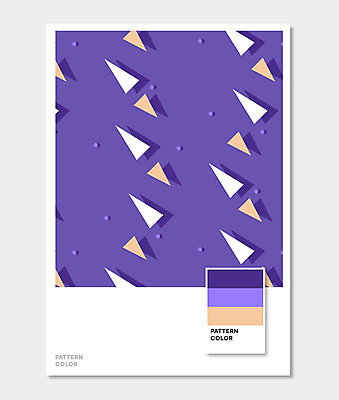 도형 컬러 무늬 패턴 일러스트 사람없음 보라색 삼각형 기하학 울트라바이올렛 국내일러스트 AI파일 파일형식 벡터 트랜드컬러