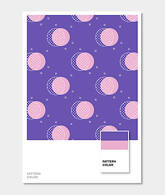 도형 컬러 무늬 패턴 일러스트 사람없음 보라색 원형 기하학 울트라바이올렛 국내일러스트 AI파일 파일형식 벡터 트랜드컬러