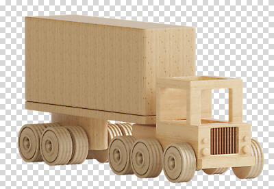 편집이미지 교통수단 자동차 사람없음 목재 3D소스 3D 트럭 컨테이너 디지털합성 PNG 편집소스 나무 산업 육상교통 교통 재료 파일형식