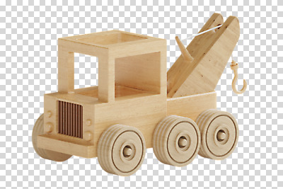 편집이미지 교통수단 자동차 사람없음 목재 3D소스 3D 디지털합성 PNG 견인차 편집소스 나무 육상교통 교통 재료 특수차량 파일형식