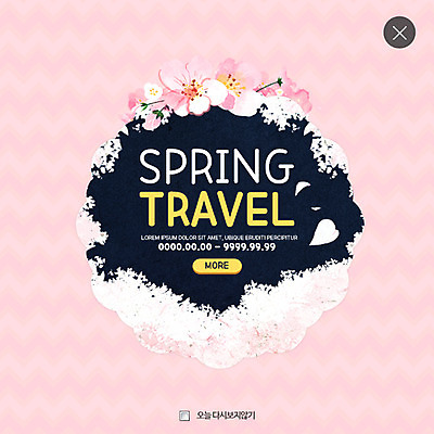 PSD 템플릿 웹템플릿 프레임 팝업 이벤트팝업 웹팝업 이벤트 사람없음 봄 벚꽃 레이어팝업 이미지템플릿 계절 꽃 파일형식