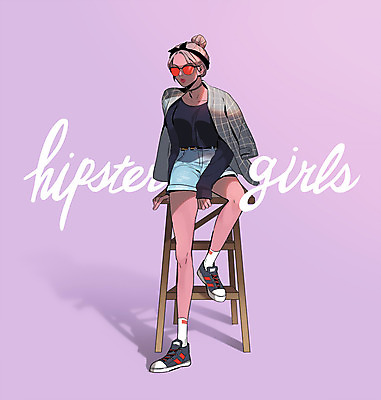 전신 PSD 여자 패션 일러스트 한명 앉기 성인 선글라스 뷰티 유행 국내일러스트 1 안경 모션 사람 파일형식