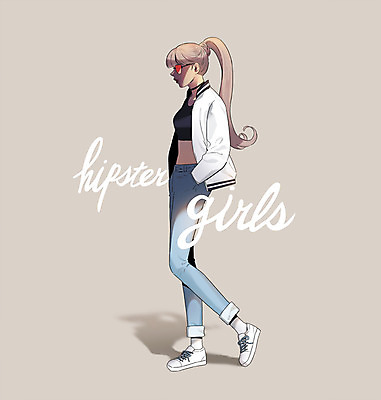 전신 PSD 여자 패션 일러스트 한명 서기 성인 뷰티 유행 국내일러스트 1 모션 사람 파일형식