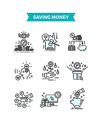 아이콘 손 꽃 돈 전구 돋보기 주택 사람없음 컴퓨터 저금통 절약 신용카드 커서 의사봉 포인트 금융의날 2D아이콘 AI파일 식물 컨셉 건물 신체부위 금융 전자제품 저축 재산 파일형식 벡터 법정기념일