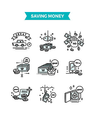 아이콘 손 돈 자동차 낚시 왕관 사람없음 스마트폰 절약 통장 금고 굴비 2D아이콘 AI파일 육상교통 컨셉 레저 어류 신체부위 금융 핸드폰 스마트기기 재산 파일형식 벡터