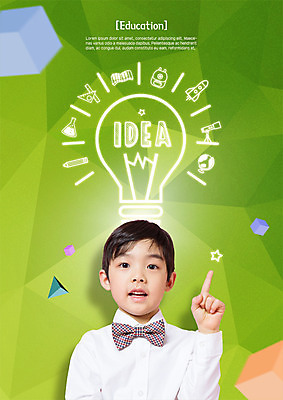 PSD 편집이미지 어린이교육 남자 어린이 전구 아이디어 한명 손짓 상반신 앞모습 한국인 가리킴 입체도형 소년한명만 이미지편집 도형 1 교육 뷰포인트 컨셉 모션 사람 동양인 입체 남자한명만 소년만 파일형식