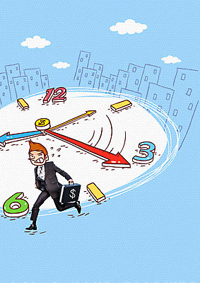 전신 편집이미지 남자 시계 비즈니스 한명 서기 성인 건물 출퇴근 이미지편집 AI파일 1 건축물 모션 사람 파일형식 벡터