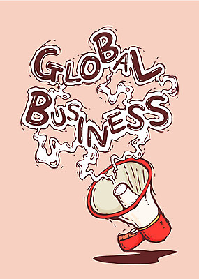 편집이미지 비즈니스 사람없음 글로벌 확성기 외침 이미지편집 AI파일 소리 파일형식 벡터