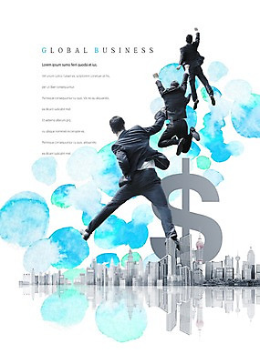 전신 PSD 편집이미지 남자 비즈니스 수채화 빌딩 성인 뒷모습 세명 달러 점프 비즈니스맨 번짐 성인남자만 이미지편집 뷰포인트 돈 모션 사람 건물 직장인 남자만 성인만 파일형식 효과