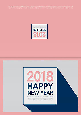 도형 템플릿 기념일 카드템플릿 새해 사람없음 사각형 새해인사 감사카드 2018년 이미지템플릿 AI파일 카드_감사 이벤트 인사 연도 파일형식 벡터