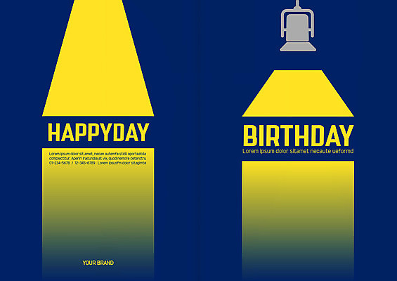 템플릿 기념일 카드템플릿 조명 사람없음 생일 생일축하 생일카드 이미지템플릿 AI파일 카드_감사 이벤트 축하 파일형식 벡터